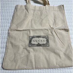 Gucci Lightweight Canvas Shopping Tote
